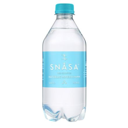 Vann m/kullsyre, plastflaske, 500 ml,Snåsa