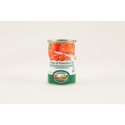 Tomater, hakket, hermetisk, 400g, økologisk