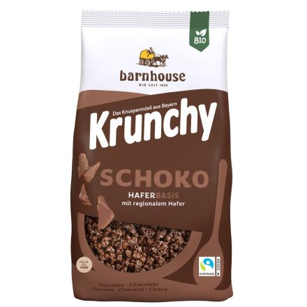 Barnhouse Krunchy chocolate økologisk 375 g 