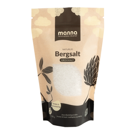 Bergsalt, grov, 500 g, Manna