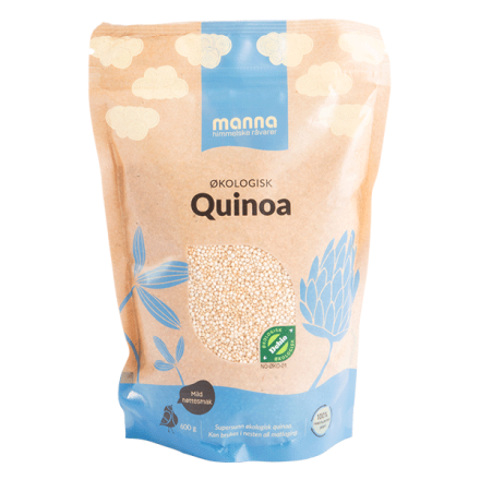 Quinoa, 600 g, økologisk, Manna