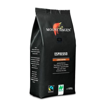 Espresso, Arabica, 1 kg, økologisk, Mount Hagen