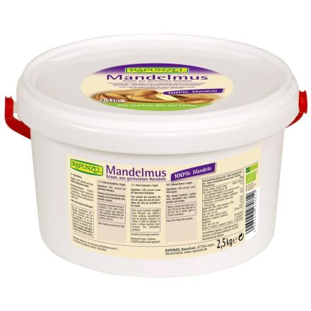 Mandelsmør, 2,5 kg, økologisk, Rapunzel