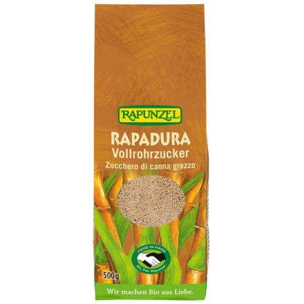 Rapadura r&oslash;rsukker, 500 g, &oslash;kologisk, Rapunzel
