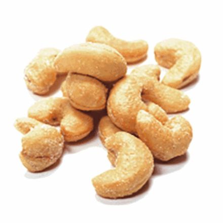 Cashewnøtter, rista & salta, 22,68 kg, økologisk