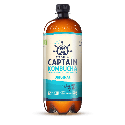 Original, 1 l, økologisk, Captain Kombucha