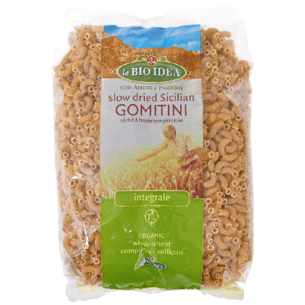 Makaroni, fullkorn, 500 g, økologisk, LaBioIdea