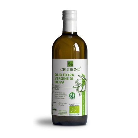 Olivenolje, extra virgin, 1 l, økologisk, Crudigno