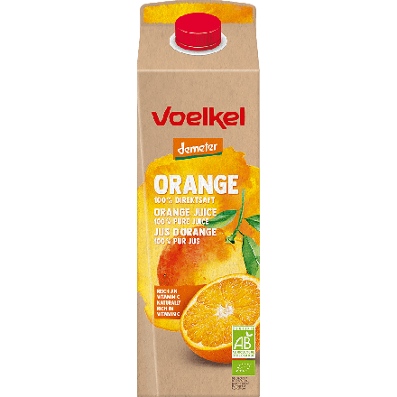 Appelsinjuice, 1 l, økologisk