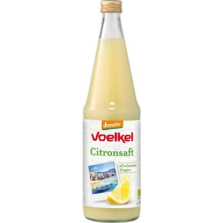 Sitronjuice, 0,7 l, økologisk, Voelkel