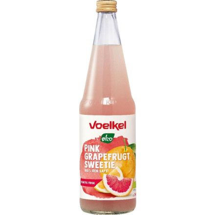 Grapefruktjuice, 0,7 l, økologisk, Voelkel