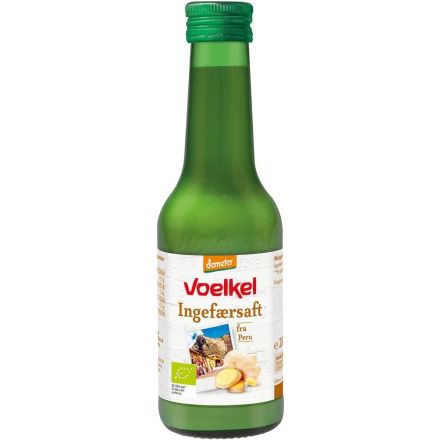 Ingefær juice, 200 ml, økologisk, Voelkel