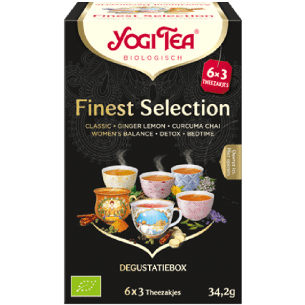 Finest selection, 18 poser, økologisk, Yogi Tea
