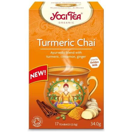 Maca Chai te, 17 poser, økologisk, Yogi Tea 