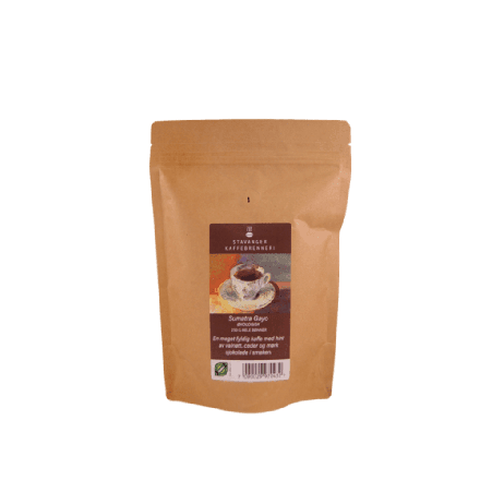Kaffebønner, Sumatra, 250 g, økologisk