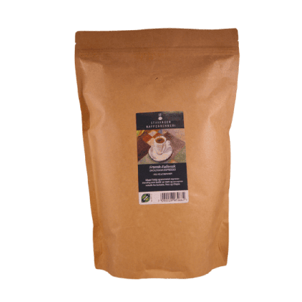 Espressobønner, fransk/italiensk, 1 kg, økologisk