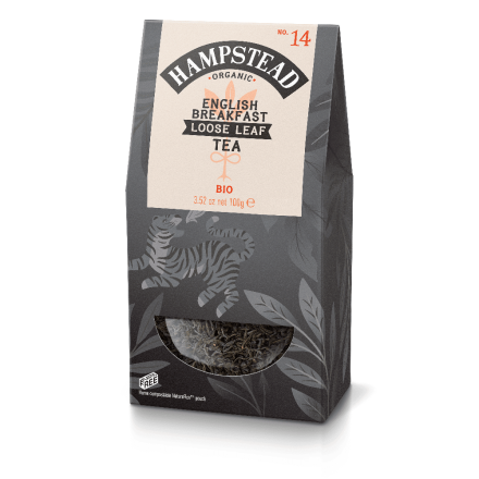 English Breakfast Tea, løsvekt, 100 g, økologisk, Hampstead