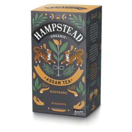 Assam Black Tea, 20 poser, økologisk, Hampstead