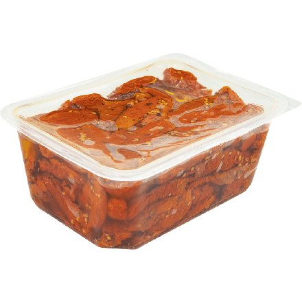 Soltørkede tomater i olje, 1 kg, økologisk, Campo