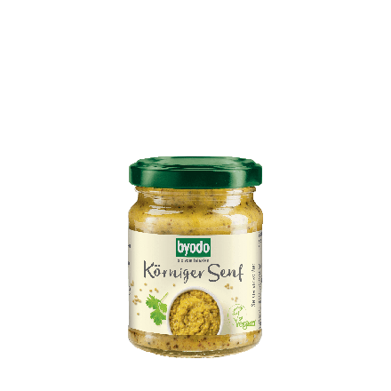 Sennep grov, 125 ml, økologisk, Byodo