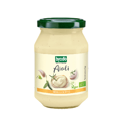 Aioli vegan, 250 ml, økologisk, Byodo