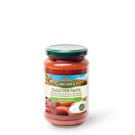 Pastasaus, marscarpone, 340 g, økologisk, La Bio Idea