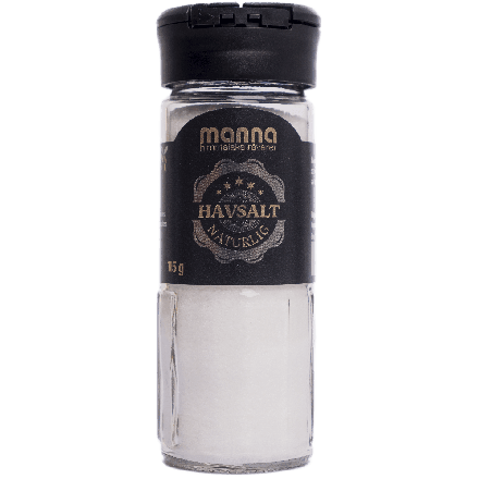 Havsalt, 115 g, Manna