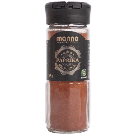 Paprika, 58 g, økologisk, Manna