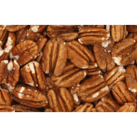 Pekannøtter, halve, 13,61 kg, økologisk