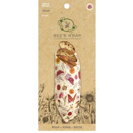 BeesWrap -1 ark X-Large/brød, vegan, Meadow Magic