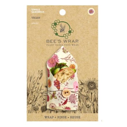 BeesWrap - Sandwich Wrap, vegan, Meadow Magic