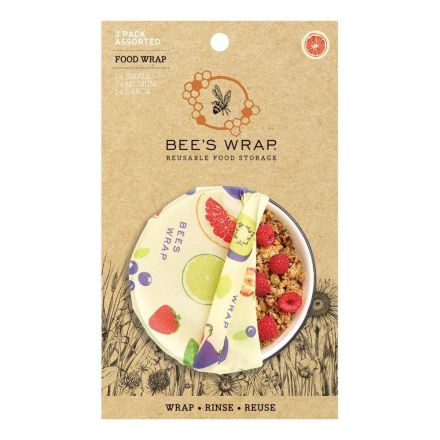 BeesWrap- Multipack 3 ark, Fresh fruit