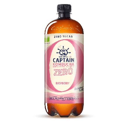 Raspberry Zero, 1 l, økologisk, Captain Kombucha