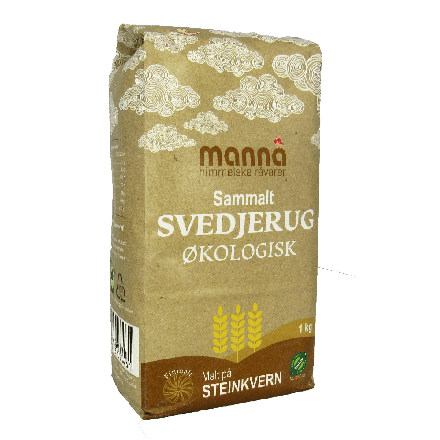 Svedjerug sammalt, 1 kg, økologisk, Manna