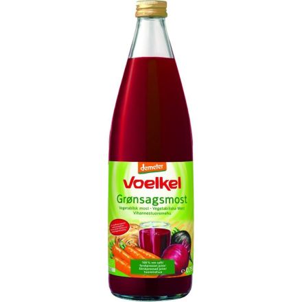 Grønnsaksmost, 0,7 l, økologisk, Voelkel