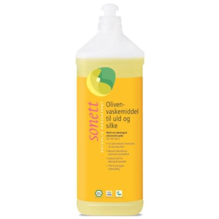 Vaskemiddel ulltøy, oliven, 1 l, økologisk, Sonett