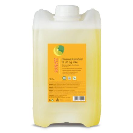 Vaskemiddel ulltøy, oliven,10 l, økologisk, Sonett