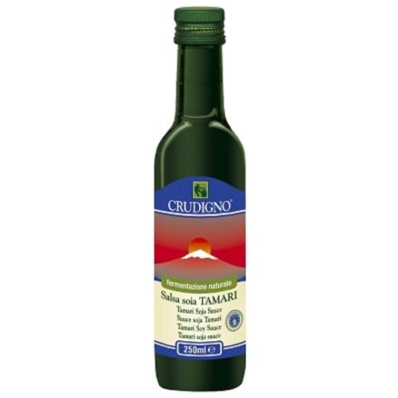 Tamari soyasaus, 250 ml, økologisk, Crudigno